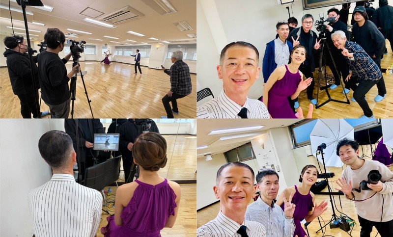 Video Shooting for Dance magazine.【月刊ダンスビュウ】