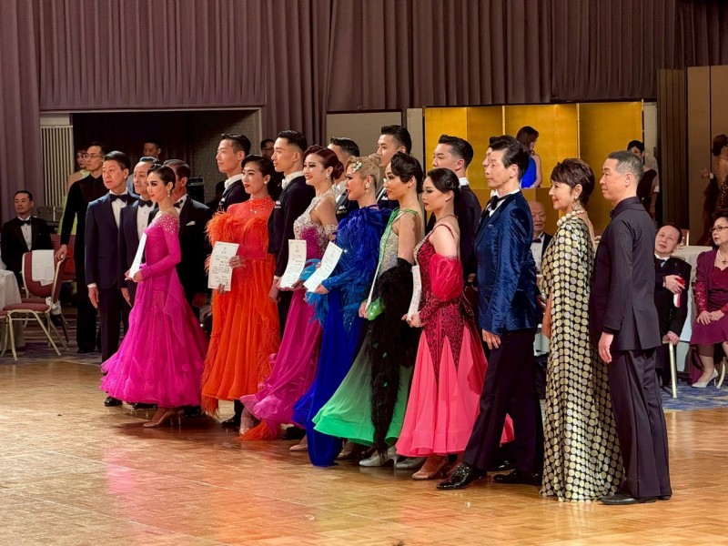 渡邉雄介・黒木愛莉組、JCFクローズ・ボールルームにて第3位入賞！！