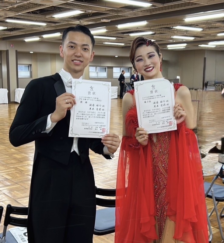 渡邉雄介・黒木愛莉組、今年5度目のB級戦優勝！！